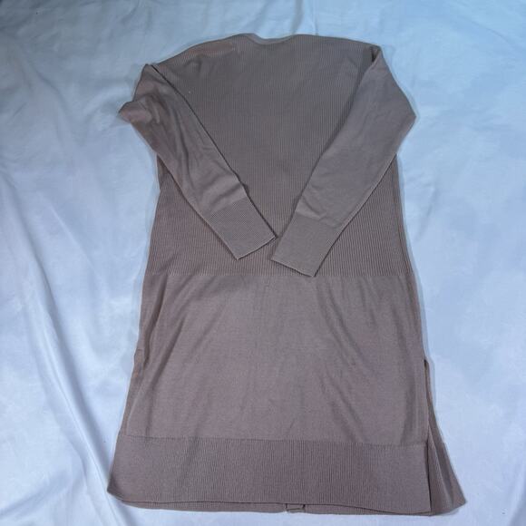 Halogen Women’s Tan Cotton‎ Knit V Neck Cardigan Sweater Size S - Picture 6 of 6